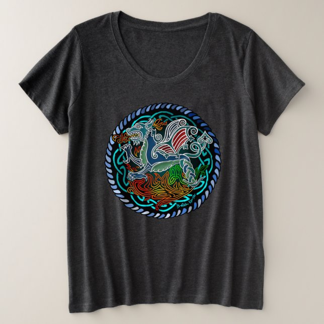 Dragon celtique (Design devant)