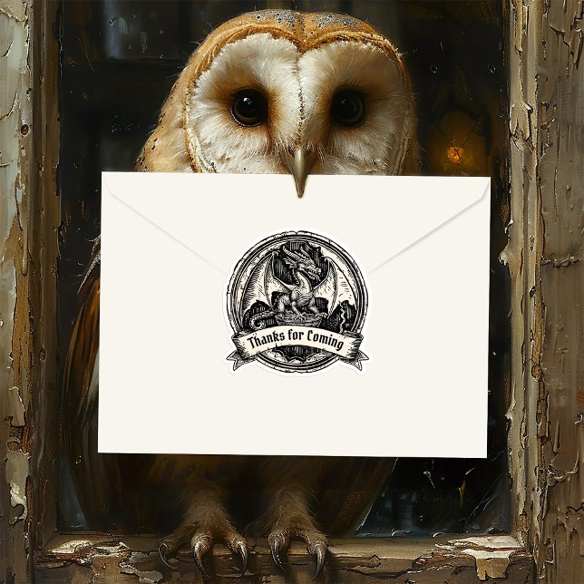 Dragon celtique | Ensemble de stickers Mariage Fai (Créateur téléchargé)