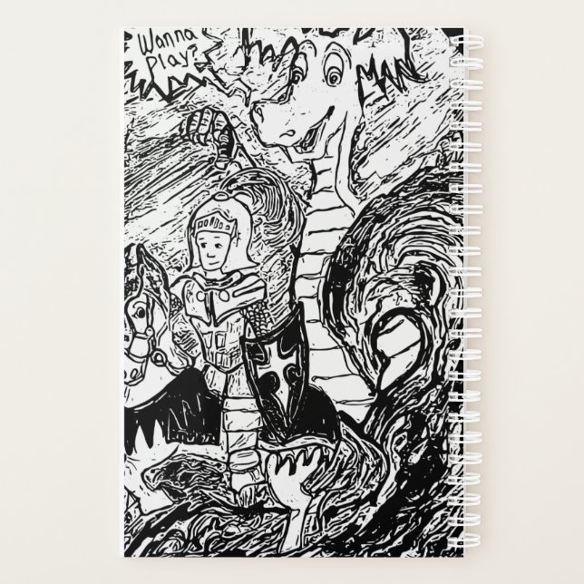 Dragon & Chevalier : Un planificateur d'aventure (Dos)