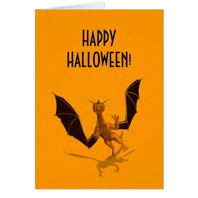 Dragon Citrouille orange (Devant)