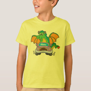 Dragon conduisant une voiture ! T-shirt