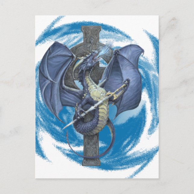 Dragon Cross - Carte postale (Devant)