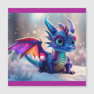 Dragon dans la neige.