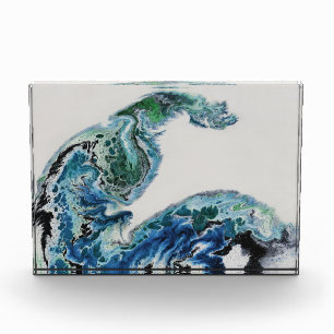 Dragon dans les Vagues – Bloc de Photo d'Océan Abs
