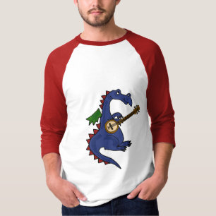 Dragon de BA jouant le T-shirt de banjo