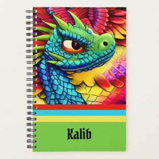 Dragon de dessin coloré
