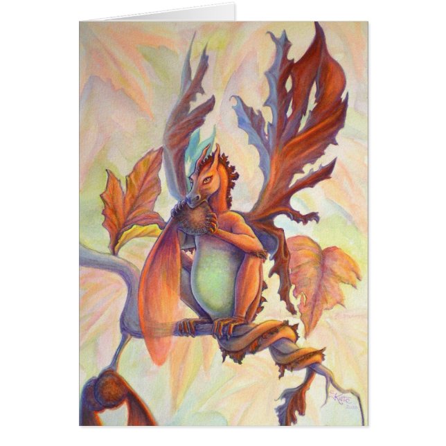 Dragon de fée de feuille d'érable (Devant)