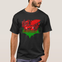 Dragon de Gallois avec le T-shirt de Knotwork de
