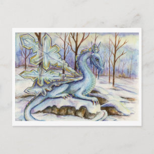 Dragon de glace - carte postale