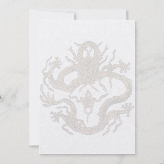Dragon De Pékin Invitation (Devant)