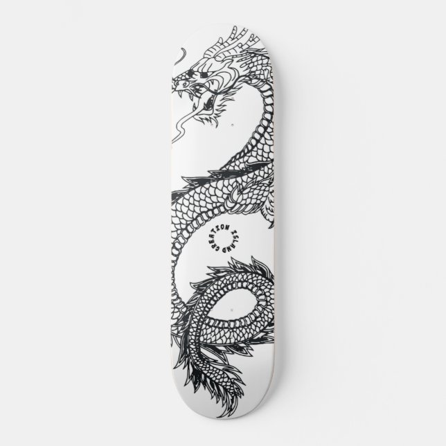 Dragon de skateboard du Japon, planche (Recto)