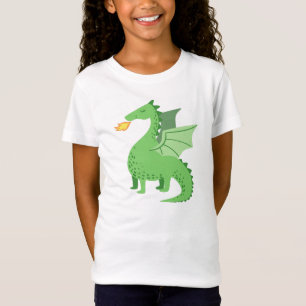 Dragon de T-shirts pour filles