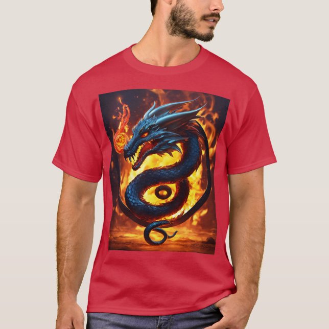 Dragon design : Mystical T-shirt collection (Devant)