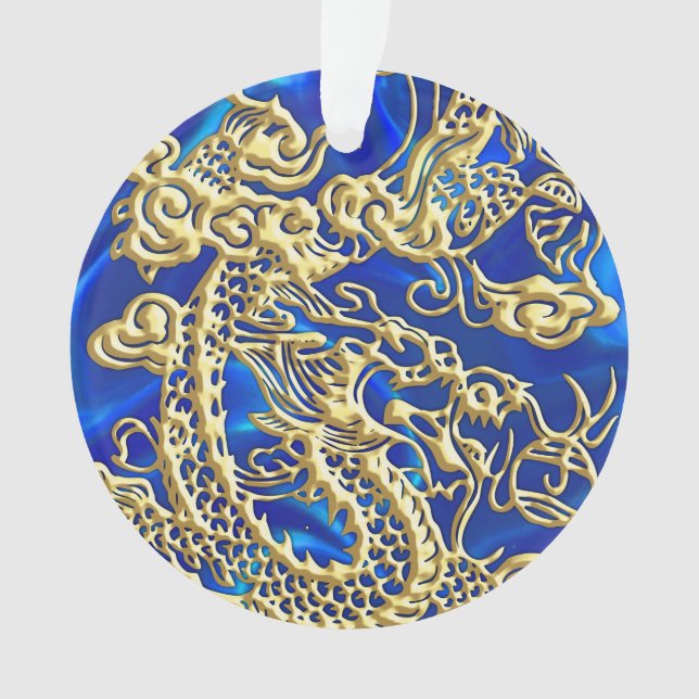 Dragon d'or incorporé (devant)