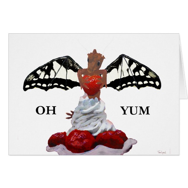 dragon et fraise (Devant horizontal)