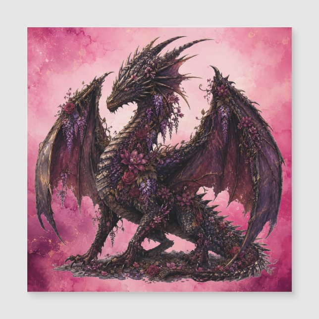 Dragon Fleur | Dragon Fantastique Botanique (Devant)