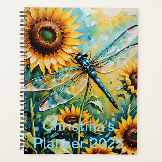 Dragon Fly. Voler De Dragon De Whimsical. Fleurs d (Devant)