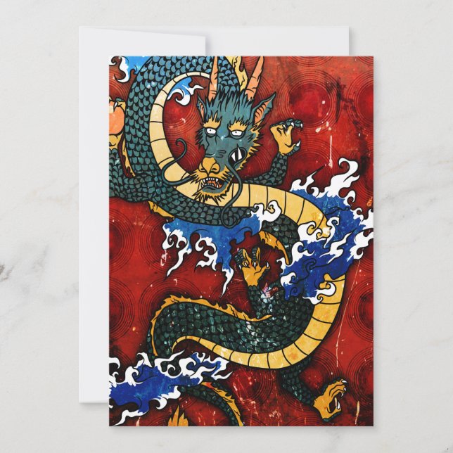 Dragon japonais (Devant)