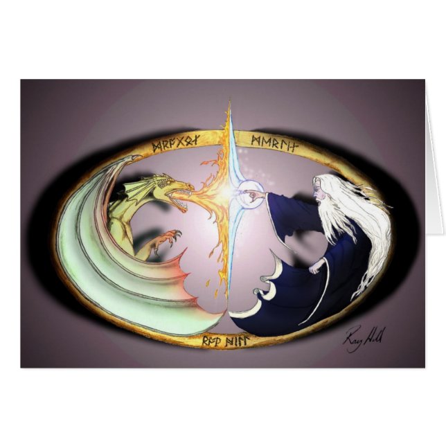 Dragon & Merlin (Devant horizontal)