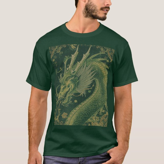 Dragon mythique | Conception de T-Shirt de Dragon  (Devant)