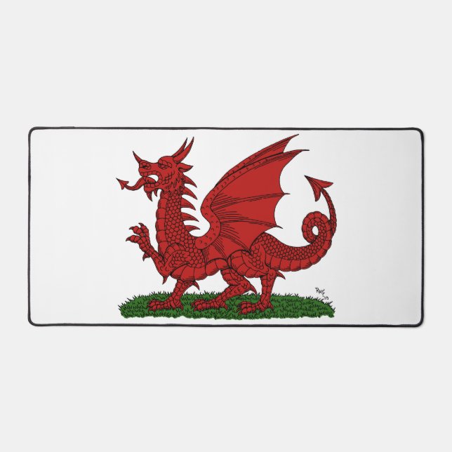 Dragon rouge du Pays de Galles (Recto)