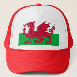 Dragon rouge patriotique de casquette de club