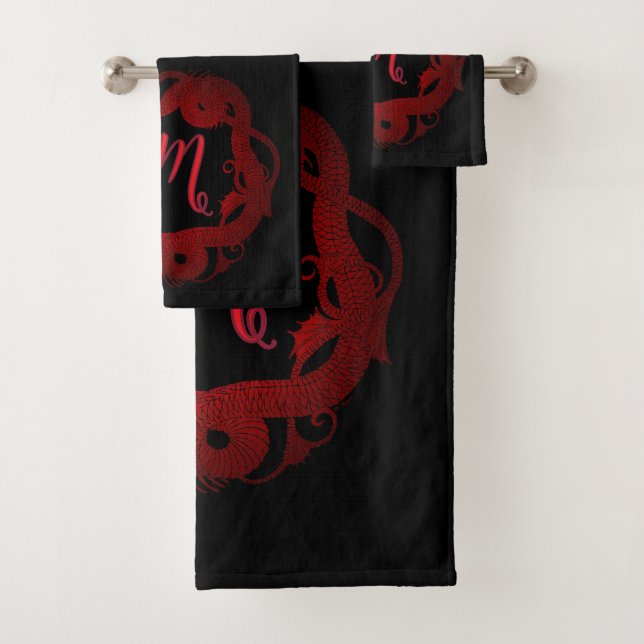 Dragon Rouge Personnalisé  (En situation)