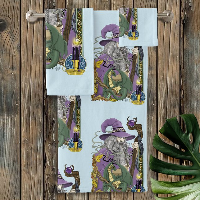 Dragon Sorcier Celtique Fantastique Violet (Créateur téléchargé)