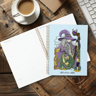 Dragon Sorcier Celtique Fantastique Violet