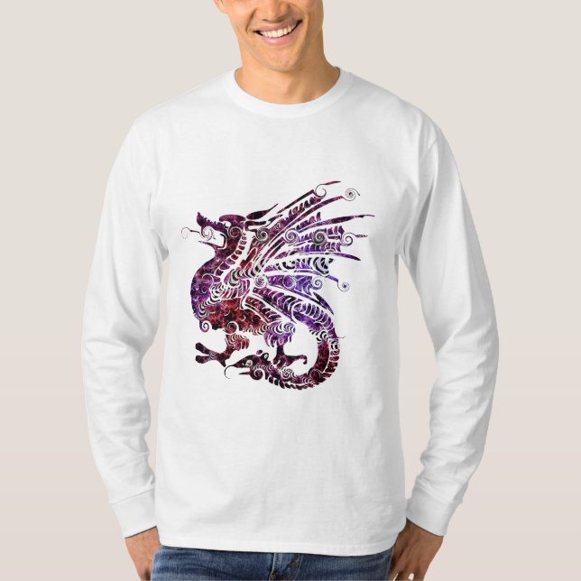 Dragon Spirit Animal Totem Emblem T-shirt (Devant)