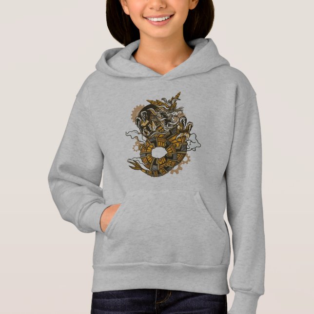 Dragon Stylé, Design de Dragon Steampunk (Devant)
