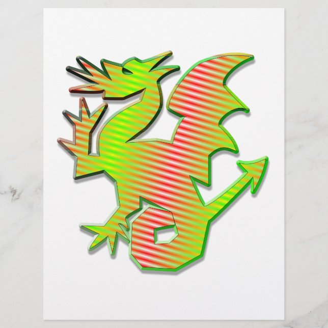 Dragon stylisé (Devant)