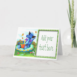 Dragon Summertime Anniversaire Invitations