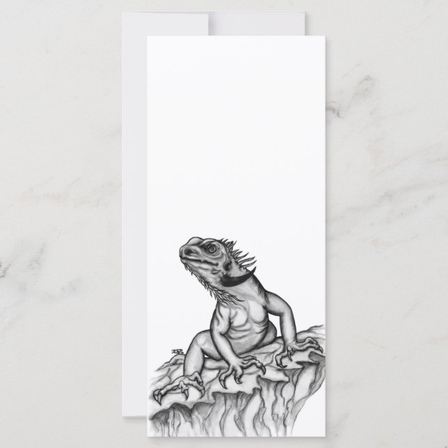 Dragon sur le rocher (Devant)