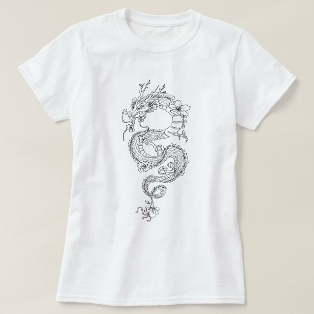 Dragon T-shirt (Design devant)