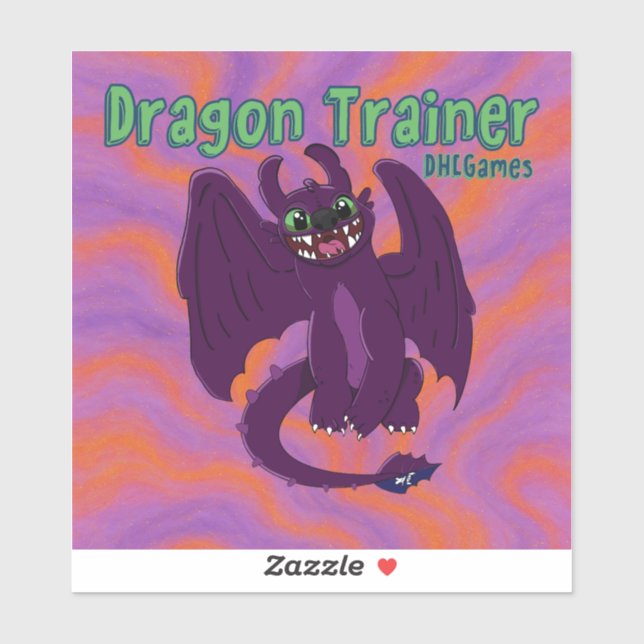 Dragon Trainer Sticker (Feuille)