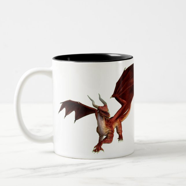 Dragon Twin Two Toned Mug (Gauche)