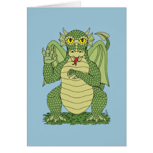 Dragon vert mignon