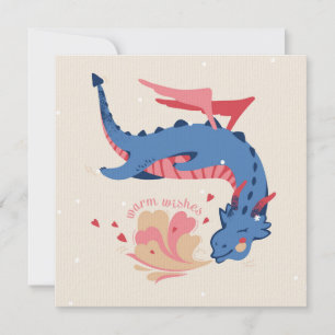 Dragon, voeux chaleureux.
