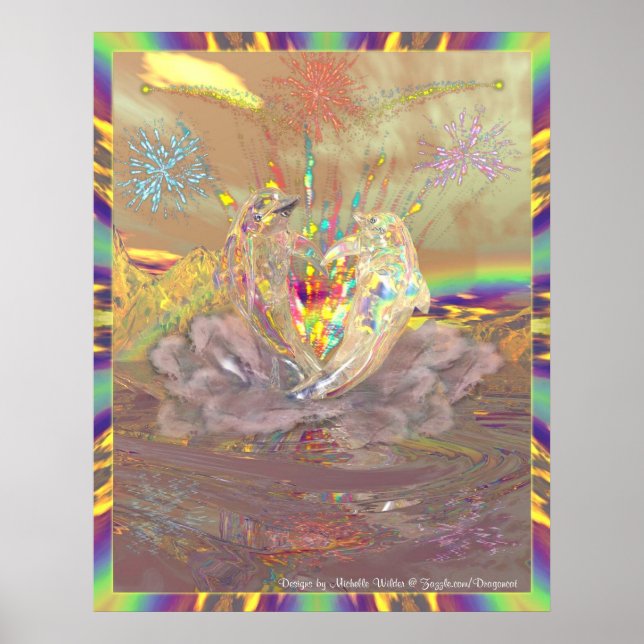 Dragoncats Dolphin Dance Poster (Devant)