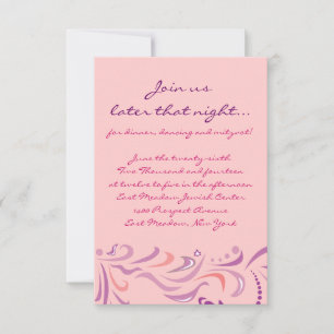 DRAGONFLIES B'nai Mitzvah Invitation