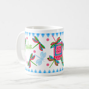 Dragonflies et Lilies Mug 2