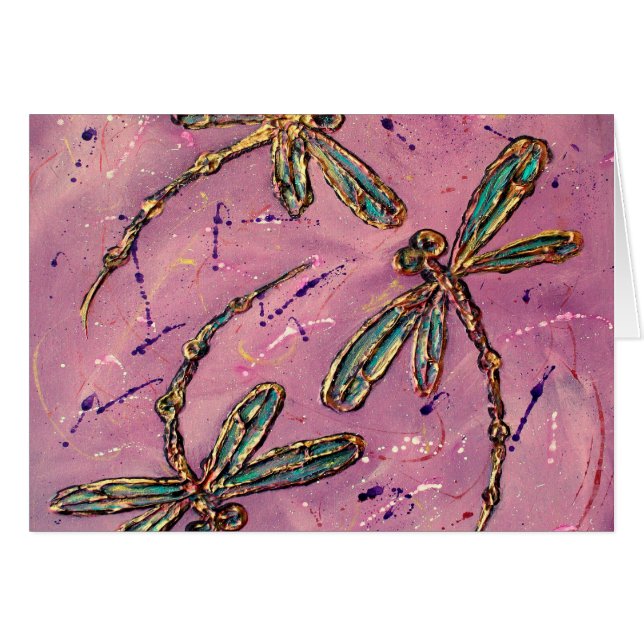 Dragonflies rose Fizz (Devant horizontal)