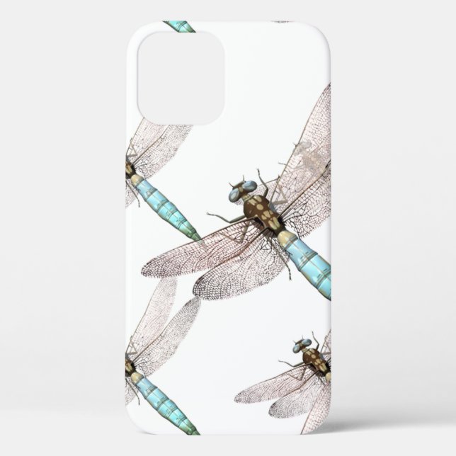 Dragonfly Air Force sur White Arrière - plan Coque (Verso)