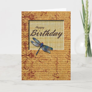 Dragonfly - Carte d'anniversaire
