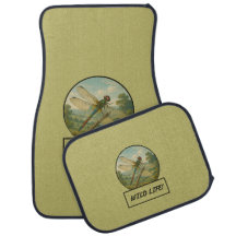Dragonfly Dark Khaki Set de tapis de voiture