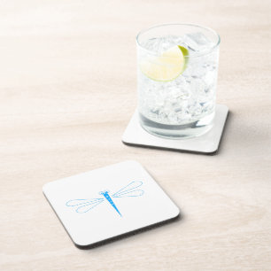 Dragonfly - dessous de verre en plastique dur - en