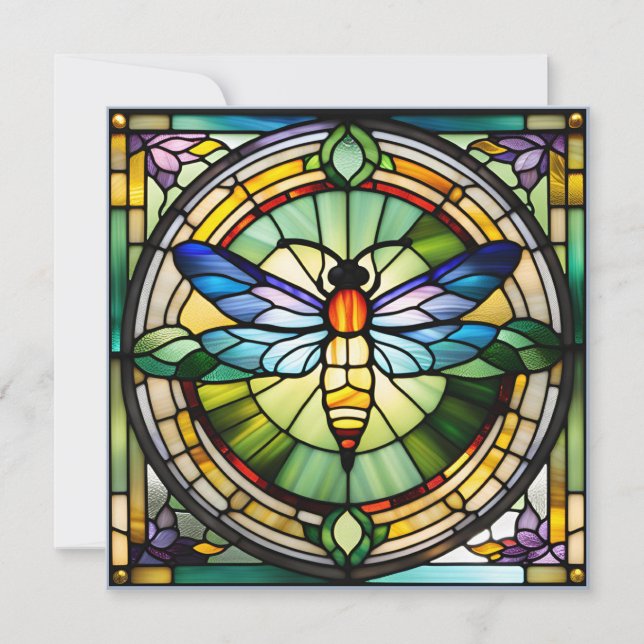 Dragonfly en verre (Devant)