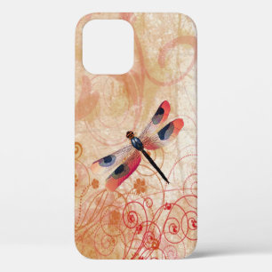 Dragonfly Flourish iPhone 12 Coque