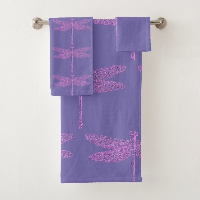 Dragonfly Imaginaire rose et violet (En situation)